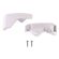 Thule Omnistor LH+RH ENDCAP LEADRAIL 6300 WHITE
