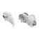 Thule Omnistor LH+RH ENDPLATE ASSY 6300 WHITE