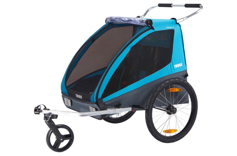 THULE Bērnu velosipēda piekabe Coaster XT bike trailer+Stroll | 10101806