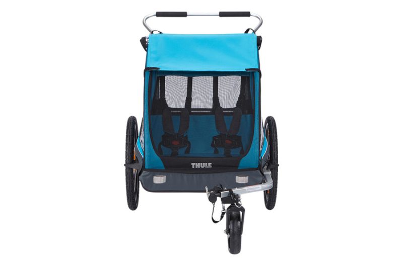 THULE Bērnu velosipēda piekabe Coaster XT bike trailer+Stroll | 10101806