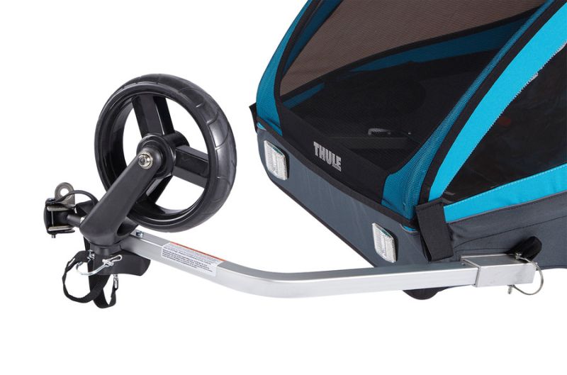 THULE Bērnu velosipēda piekabe Coaster XT bike trailer+Stroll | 10101806