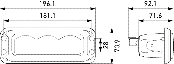 Papildlukturi tālā gaisma Spotlight