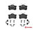 Bremžu uzliku komplekts BREMBO     P 85 020
