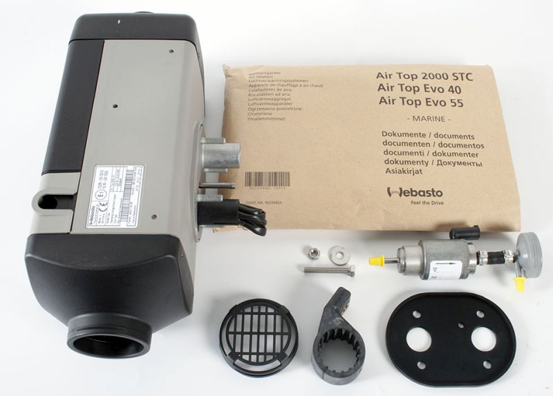 Gaisa sildītājs Webasto Air Top 2000STC Diesel 12V Basic kit