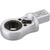 HAZET rokas instrumenti Tarkšķatslēgas galva 18mm, 40 zobi, max 320 Nm